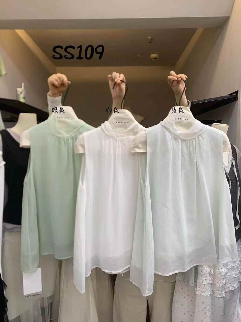 재고 있음 chic 다용도 단색 연령 감소 레이스업 분위기 센스 캐미솔 이미지 4