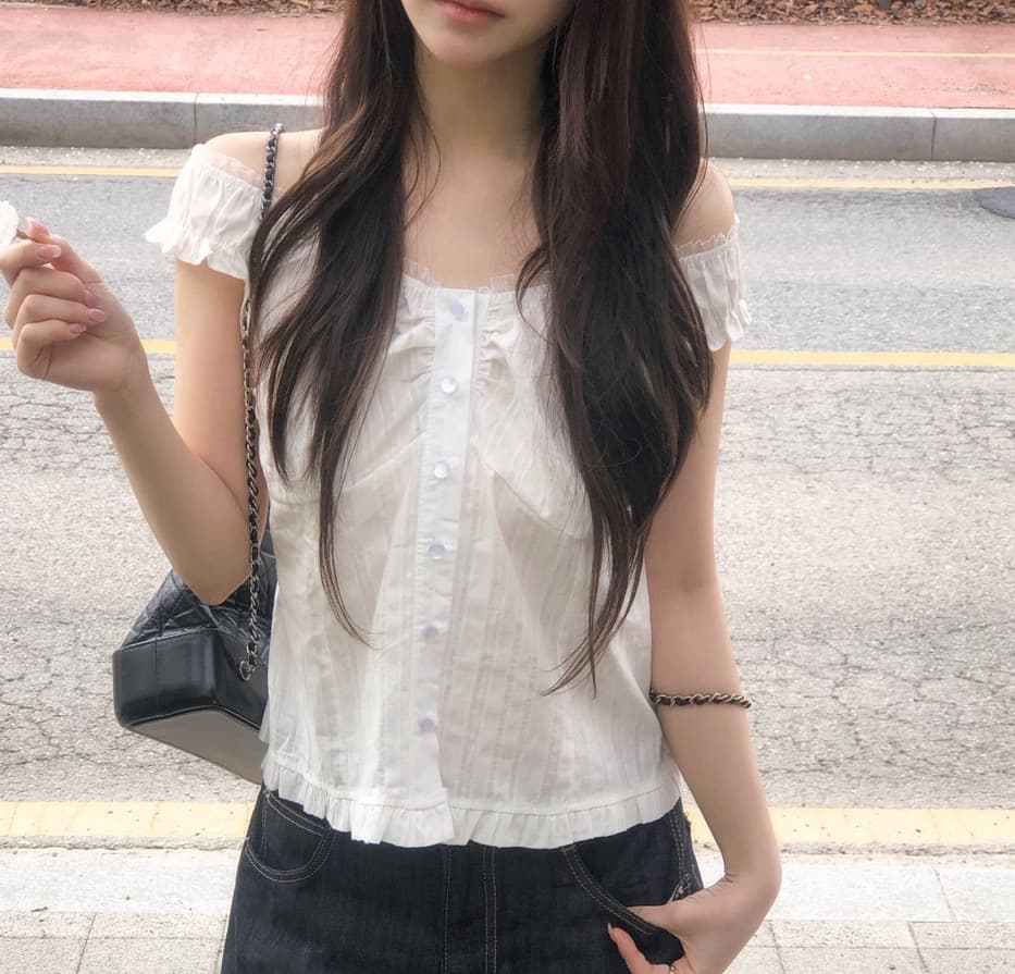 재고 있음 레이스 레트로 여름 무거운 작업 순수한 욕망 슬림해 보이는 다용도 민소매 조끼 상세 이미지 15