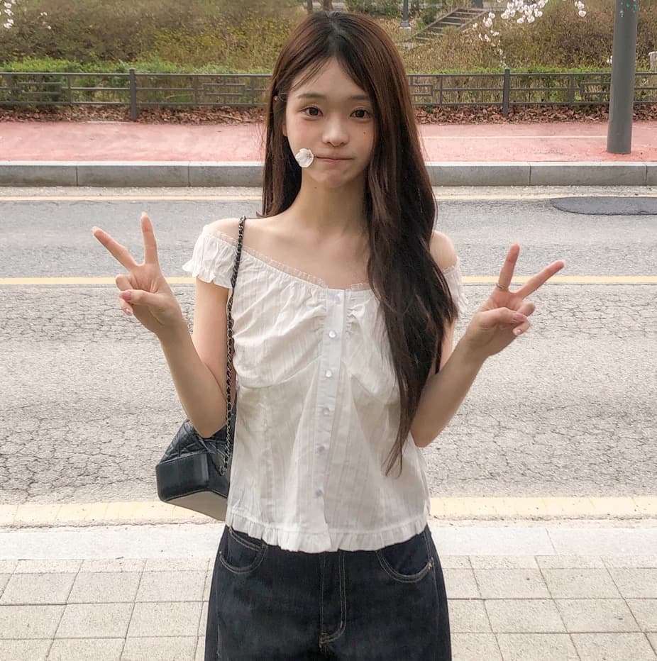 재고 있음 레이스 레트로 여름 무거운 작업 순수한 욕망 슬림해 보이는 다용도 민소매 조끼 상세 이미지 16
