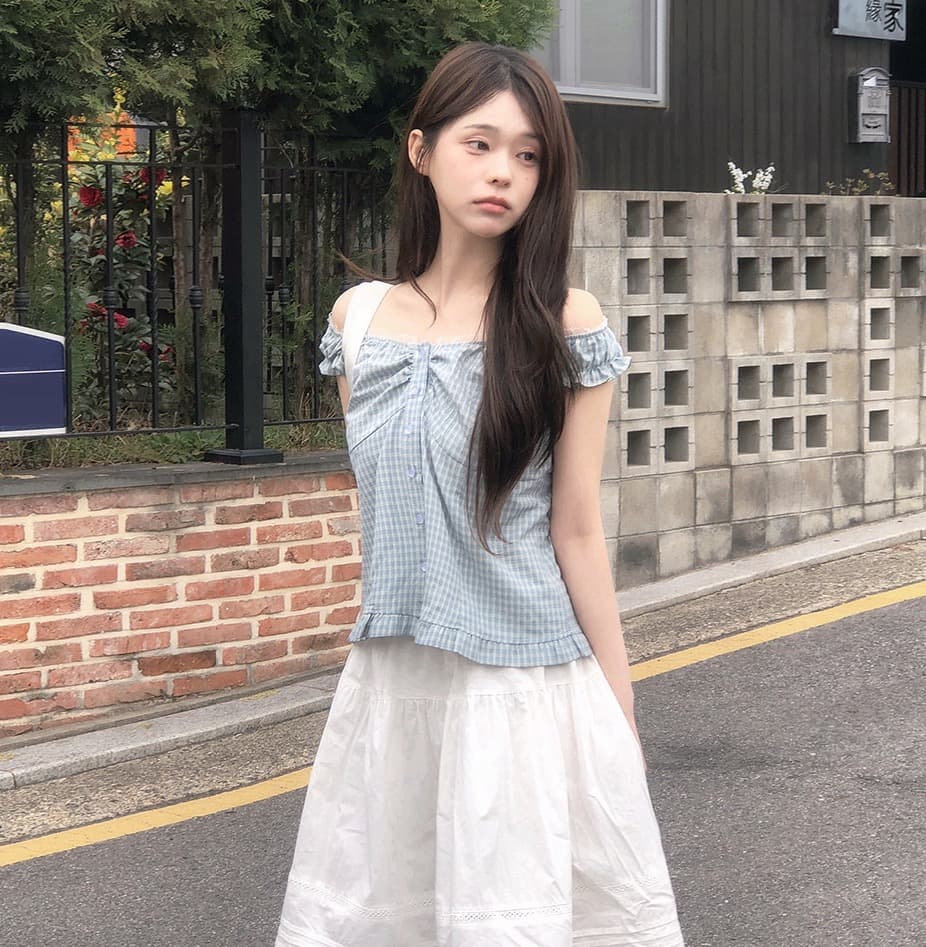 재고 있음 레이스 레트로 여름 무거운 작업 순수한 욕망 슬림해 보이는 다용도 민소매 조끼 상세 이미지 24