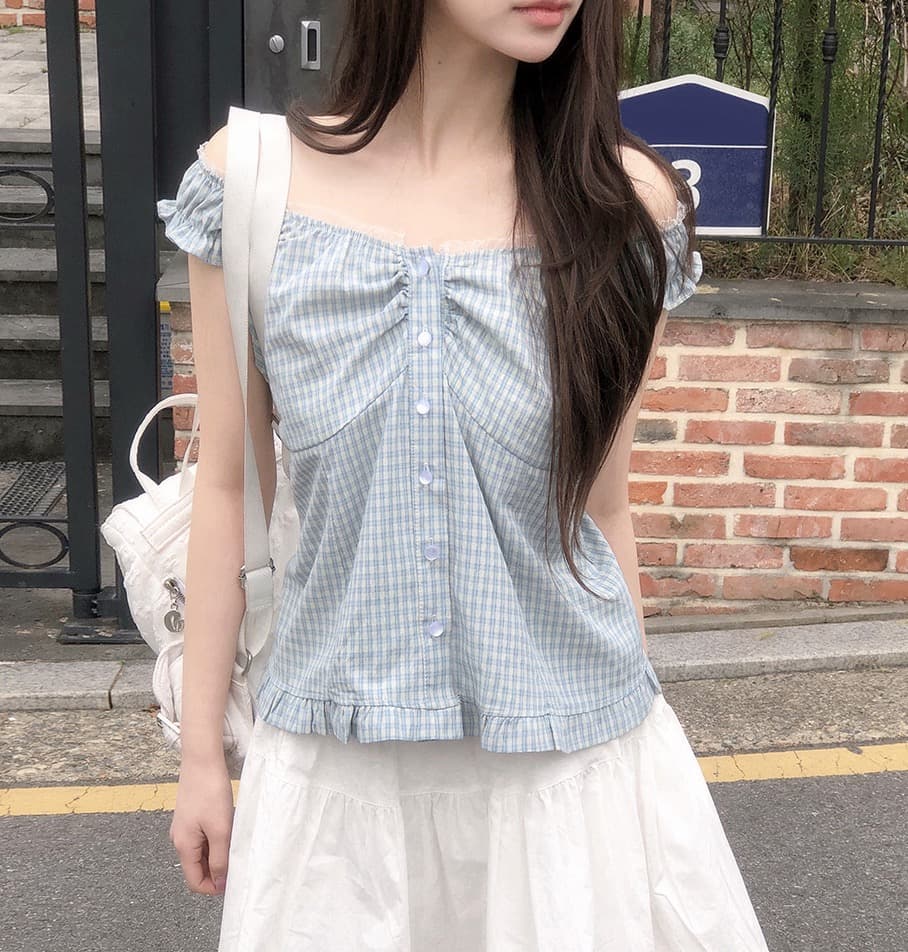 재고 있음 레이스 레트로 여름 무거운 작업 순수한 욕망 슬림해 보이는 다용도 민소매 조끼 상세 이미지 29
