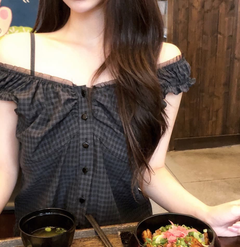 재고 있음 레이스 레트로 여름 무거운 작업 순수한 욕망 슬림해 보이는 다용도 민소매 조끼 상세 이미지 37