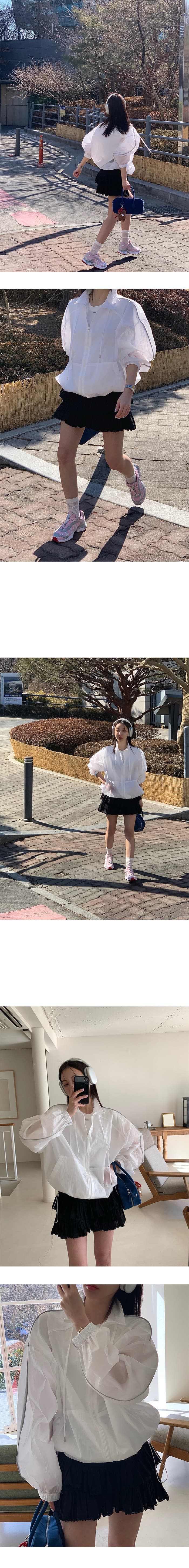 재고 있음 chic 한국 스타일 새로운 품격 여성 코트 여름 새로운 야외 얇고 가벼운 자외선 차단 의류 상세 이미지 8