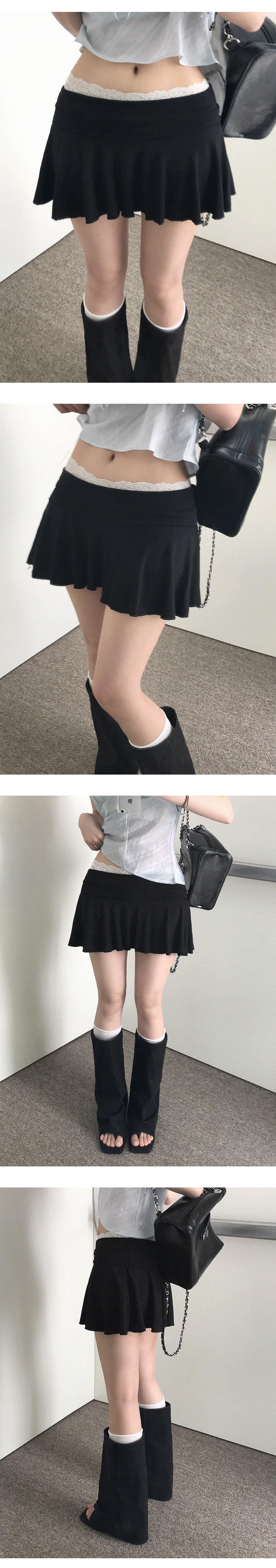 재고 있음 chic 섹시함 인사이드 설정 개체 주름 질감 캐미솔 상세 이미지 13