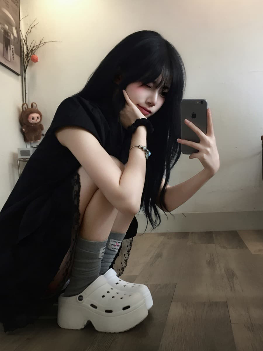 재고 있음 chic 한 부서 루즈핏 슬림해 보이는 워크웨어 반팔 오픈 가디건 상세 이미지 16