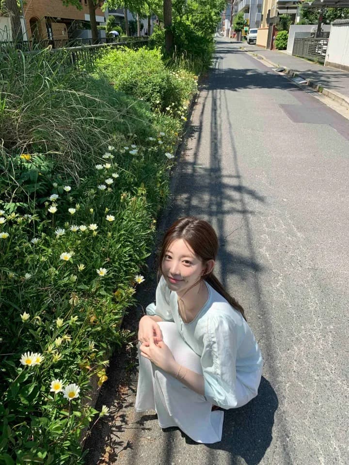 재고 있음 chic 이른 가을 품격 부드러운 바람 레이스 측면 쇼트 스타일 7부 소매 셔츠 상세 이미지 5