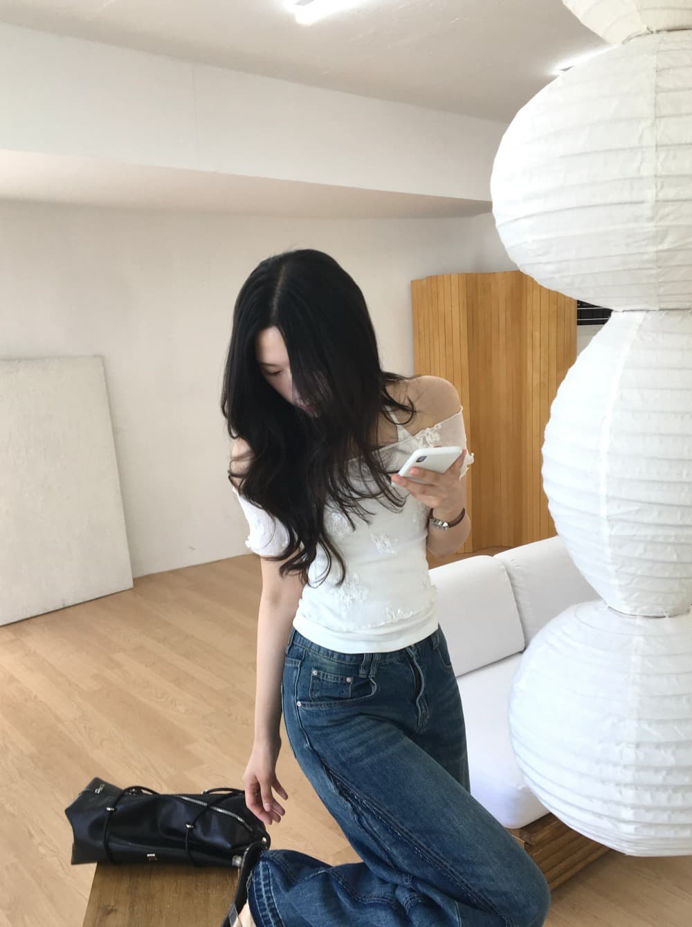 재고 있음 chic 달콤함 다용도 몸매 가꾸기 자수 꽃 세트 투피스 세트 상세 이미지 25
