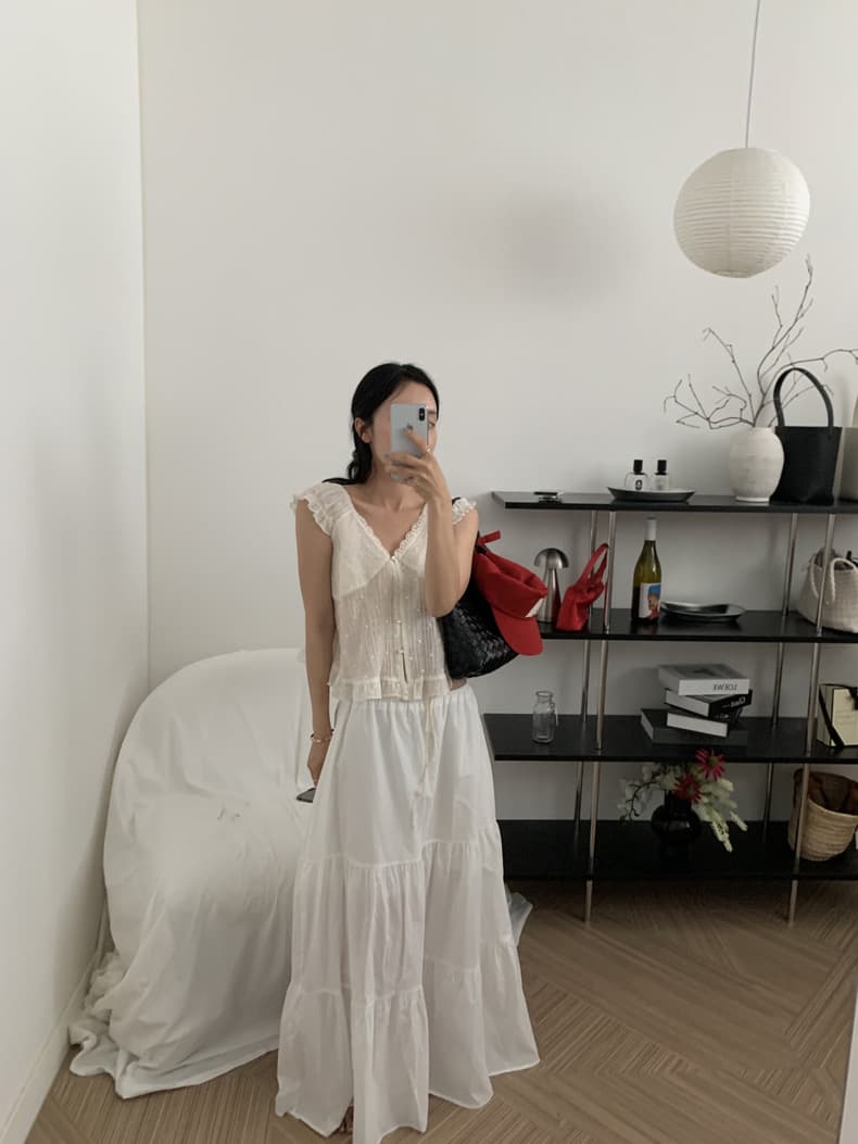 재고 있음 한 부서 여름 신선함 V넥 귀여운 연령 감소 인형 셔츠 일상 다용도 작은 셔츠 상세 이미지 8