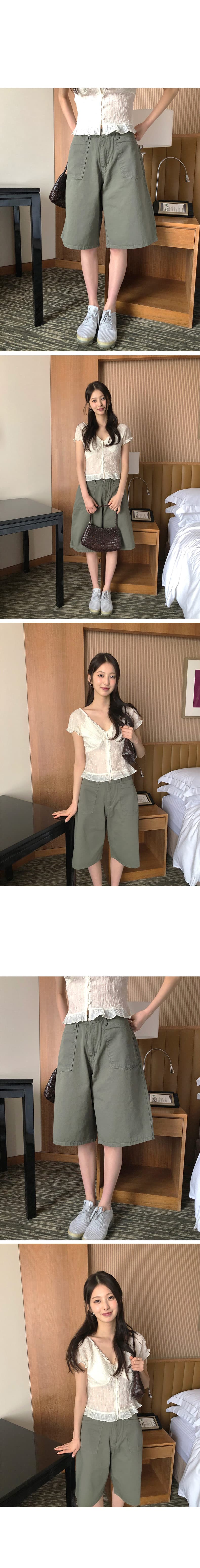 재고 있음 한 부서 여름 신선함 V넥 귀여운 연령 감소 인형 셔츠 일상 다용도 작은 셔츠 상세 이미지 8