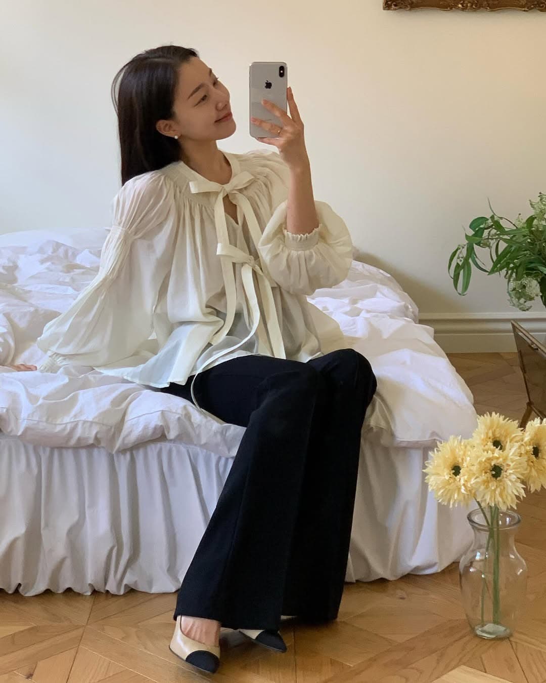 재고 있음 chic 빛 요리 한 루즈핏 셔츠 Chic 작은 대중 디자인 센스 맨위 상세 이미지 16
