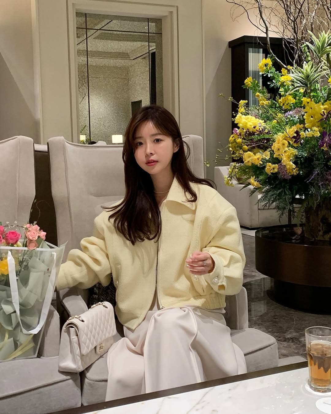 작은 샤넬 스타일 트위드 재킷 작은 외투 여성 빛 요리 한 패션 chic 명문 여성 숙녀 상세 이미지 4