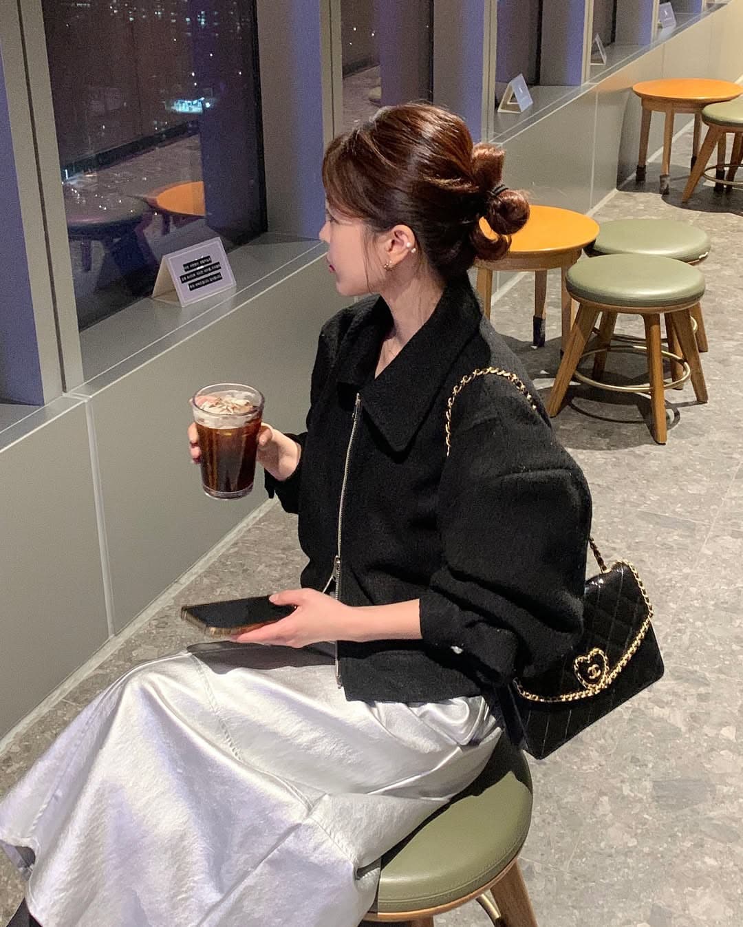 작은 샤넬 스타일 트위드 재킷 작은 외투 여성 빛 요리 한 패션 chic 명문 여성 숙녀 상세 이미지 32