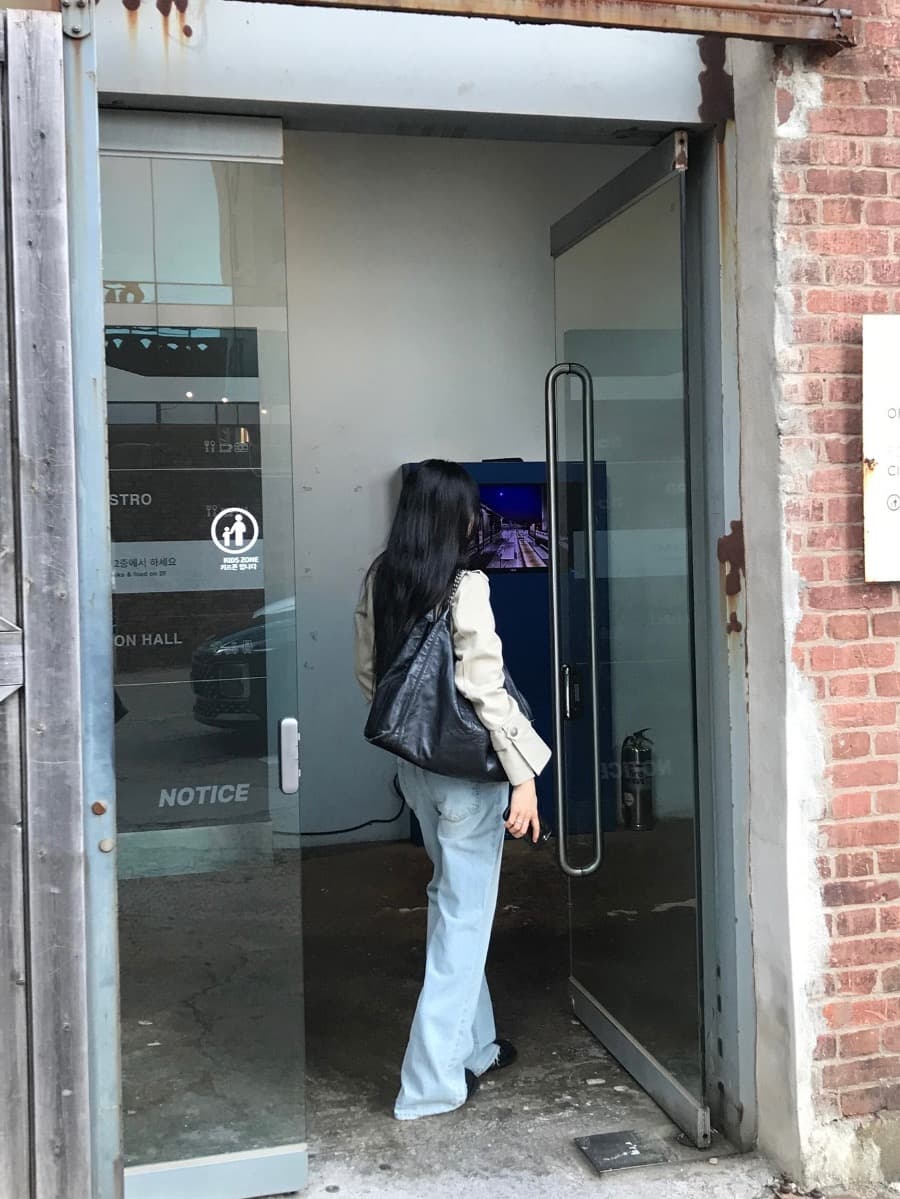 한국 chic 가을 작은 대중 레트로 Chic 단추 장식 루즈핏 다용도 긴팔 워크웨어 재킷 짧은 외투 상세 이미지 8