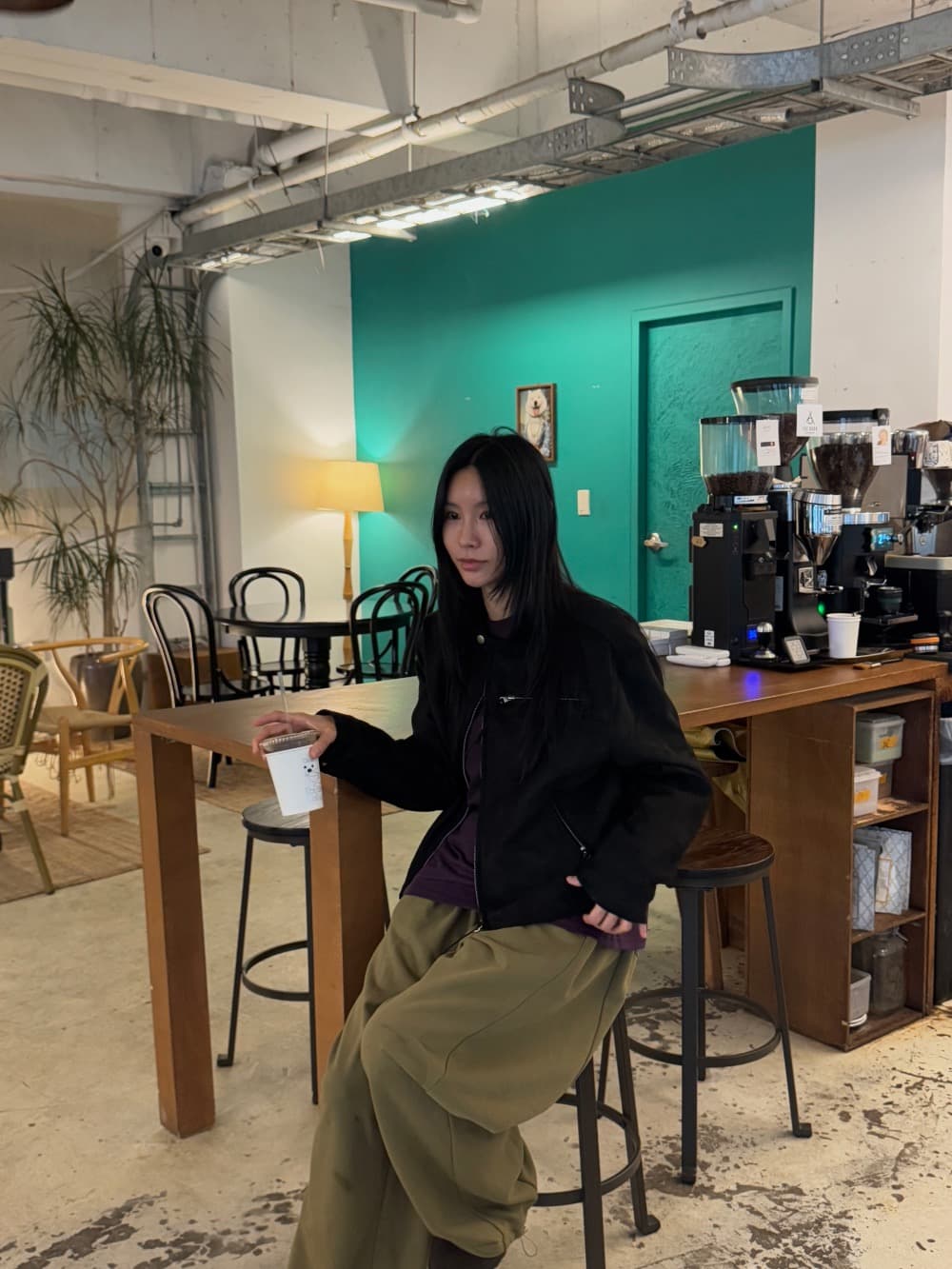 chic 가을 겨울 다용도 사슴 캐시미어 보온 여성 코트 상세 이미지 36