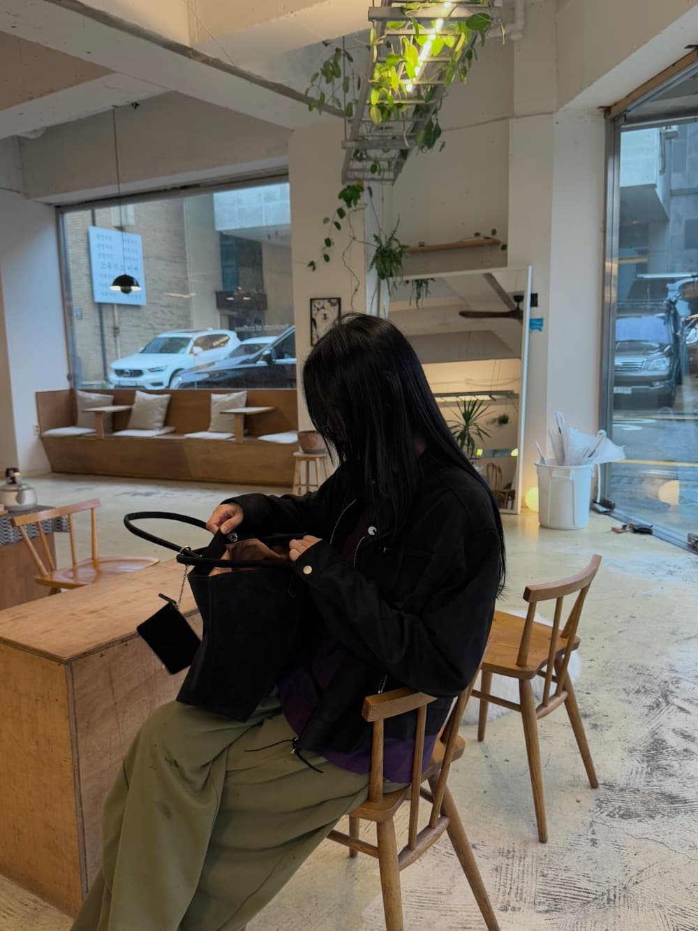 chic 가을 겨울 다용도 사슴 캐시미어 보온 여성 코트 상세 이미지 38