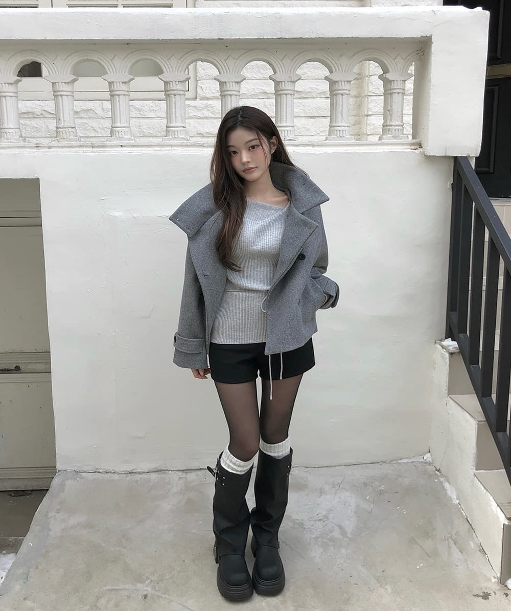 있음 선적 한국 chic 겨울 새로운 스탠드 칼라 플러스 면 두꺼운 단추 보온 자켓 상세 이미지 23