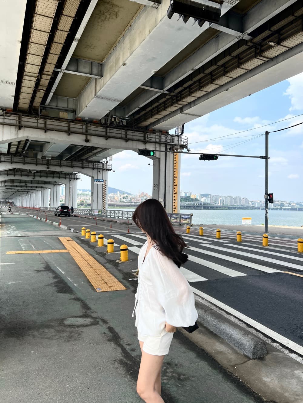재고 있음 2026 chic 가을 품격 V넥 벌룬 소매 쉬폰 블라우스 상세 이미지 25