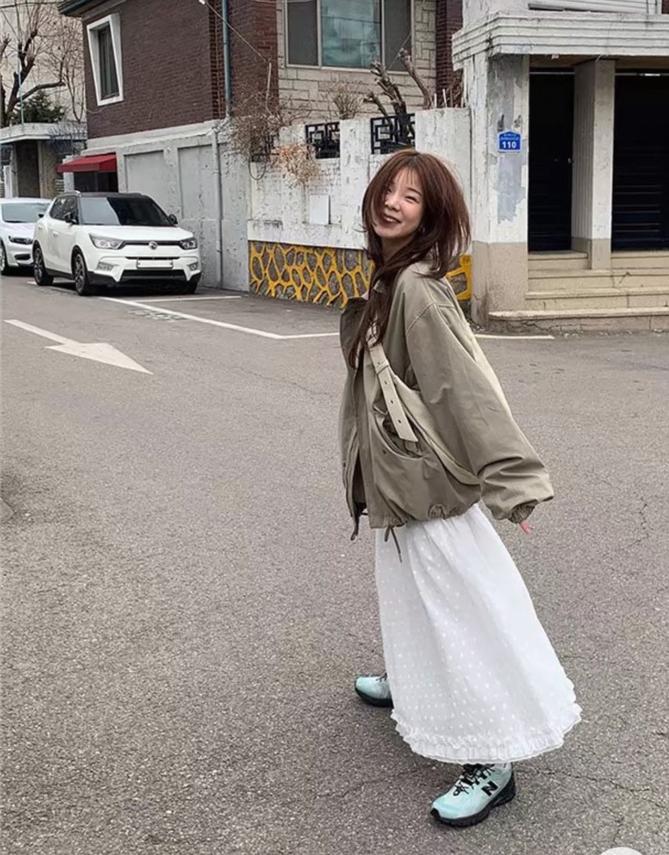 재고 있음 chic 가을 겨울 다용도 야외 캐주얼 바람 루즈핏 펌프 로프 의류 짧은 외투 26 봄 새로운 여성 상세 이미지 8