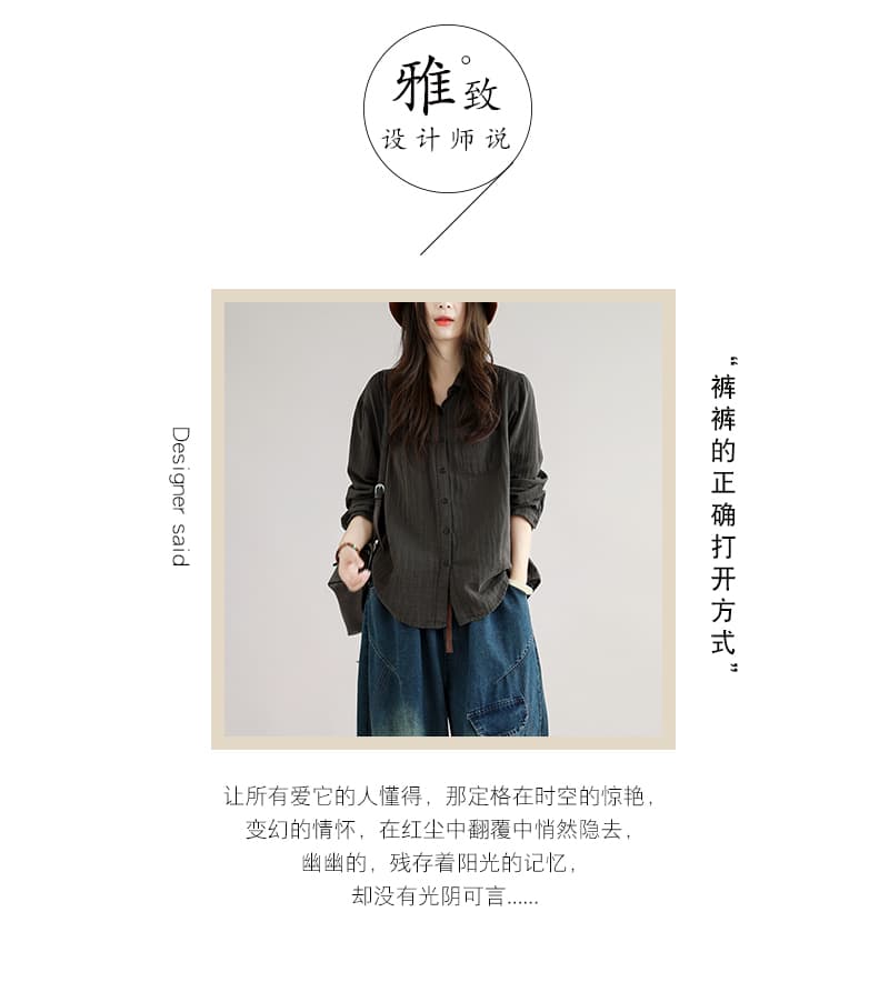 새로운 실사 레트로 캐주얼 루즈핏 빅 사이즈 워싱 데님 바지 여성 상세 이미지 2