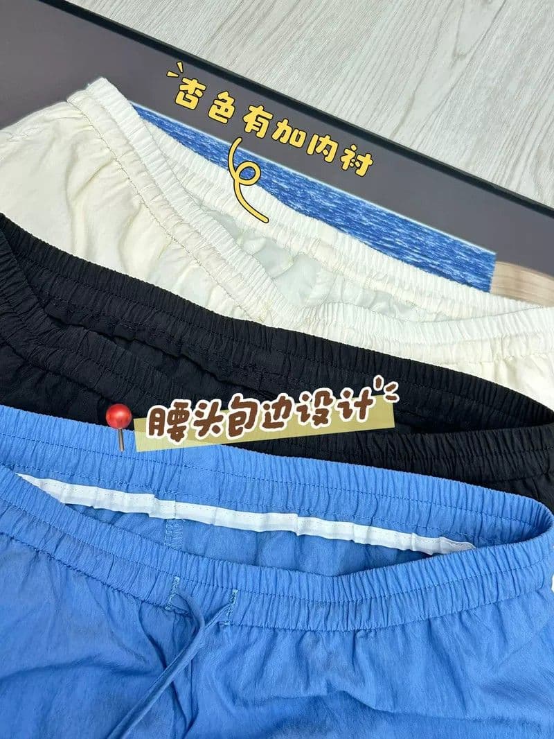 톰 글 래 원인 블루 와이드 레깅스 바지 여름 한 부서 도루 센스 느긋한 스트레이트 긴 바지 캐주얼 굴곡 바지 작은 키 상세 이미지 7