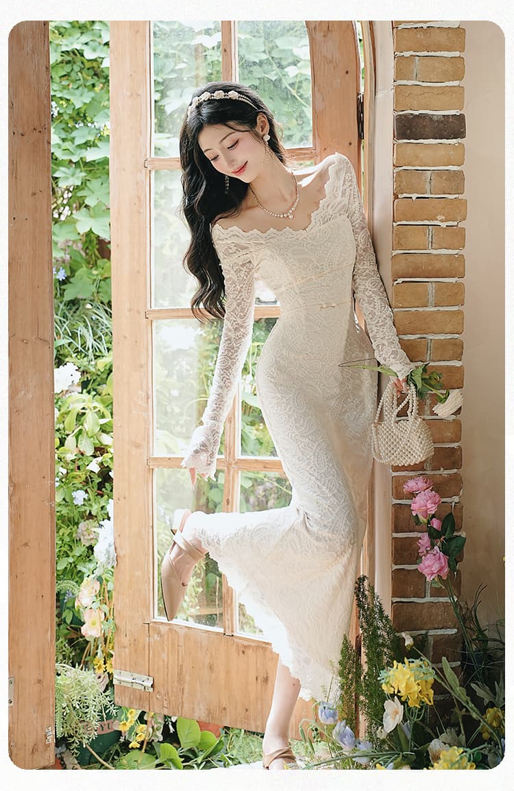 언어 그리스어 진짜 사진 찍기 새로운 하얀 달빛 참여 라이센스 몸매 가꾸기 슬림해 보이는 품격 여신 샤오 바이 치마 상세 이미지 9
