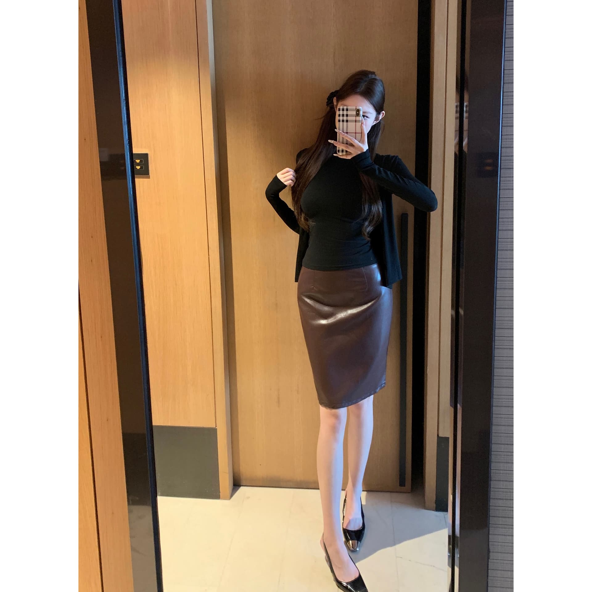 실사 정가 봄 여름 반하이넥 몸매 가꾸기 슬림해 보이는 민소매 조끼 맨위 여성 다용도 얇은 스타일 오픈 가디건 투피스 세트 이미지 5