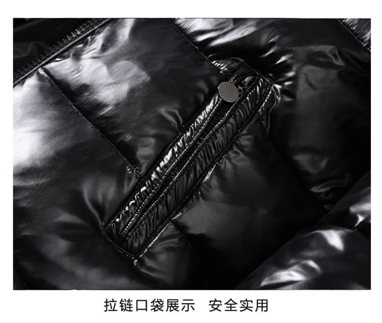 다운 재킷 남자 겨울 새로운 보온 다운 몽골 구두 쇼트 스타일 재킷 트렌드 루즈핏 커플룩 맨위 상세 이미지 14
