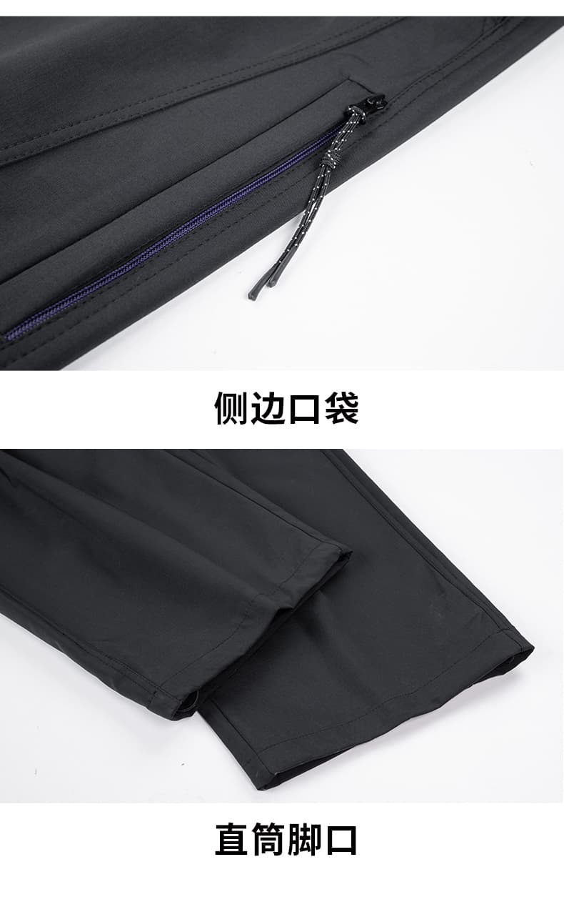 새로운 주름 디자인 센스 낙하산 병 워크웨어 팬츠 남성 가을 아메리칸 기능 스트레이트 루즈핏 긴 바지 상세 이미지 24