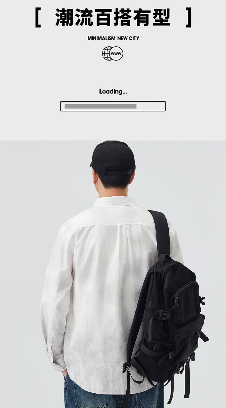 높은 품질 순면 일본식 워싱 레트로 남자 루즈핏 섹션 셔츠 봄 가을 트렌드 그라데이션 프린트 긴팔 셔츠 상세 이미지 2