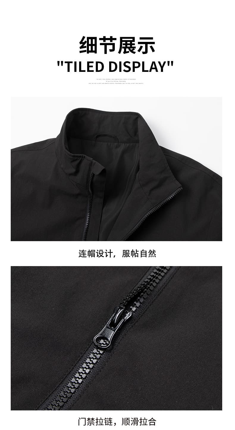 새로운 가을 빅 사이즈 재킷 스탠드 칼라 조수 브랜드 ins 청소년 잘 생긴 다용도 루즈핏 맨위 상세 이미지 12