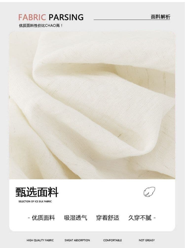 3 차원 허리 두 바지 길다 면 린넨 풍선 모통이 칼 바지 여성 여름 얇은 스타일 하이웨이스트 캐주얼 아마 와이드 레그 팬츠 상세 이미지 4