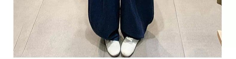 얼음 실크 면 린넨 와이드 레그 팬츠 치마 여성 여름 얇은 스타일 야마모토 바지 밴딩 하이웨이스트 도루 센스 바닥 청소 자외선 차단 아마 바지 상세 이미지 6