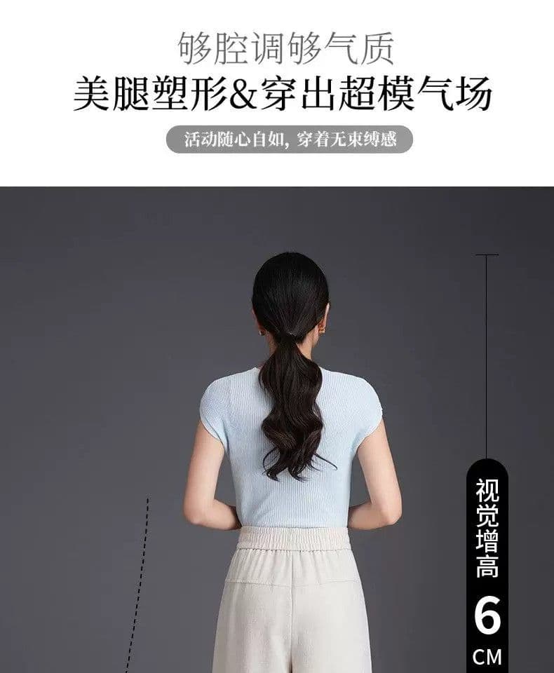 배기 바지 여성 여름 새로운 루즈핏 XL 슬림해 보이는 9 포인트 조거 바지 표지 넓적 다리 작은 키 캐주얼 바지 아이들 상세 이미지 10
