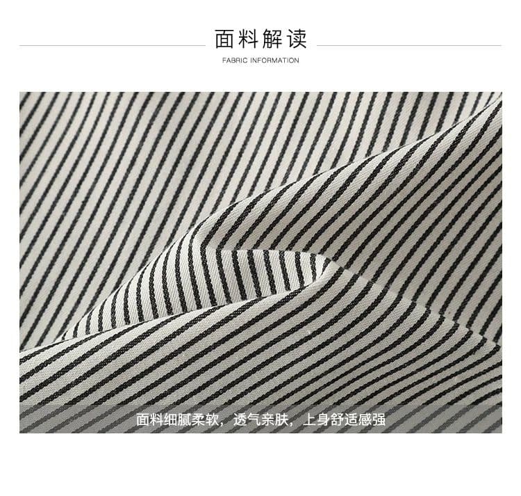 원본 천 높은 품질 레이스 조각 스트라이프 와이드 레깅스 바지 여름 디자인 센스 루즈핏 슬림해 보이는 펌프 로프 스트레이트 팬츠 상세 이미지 3