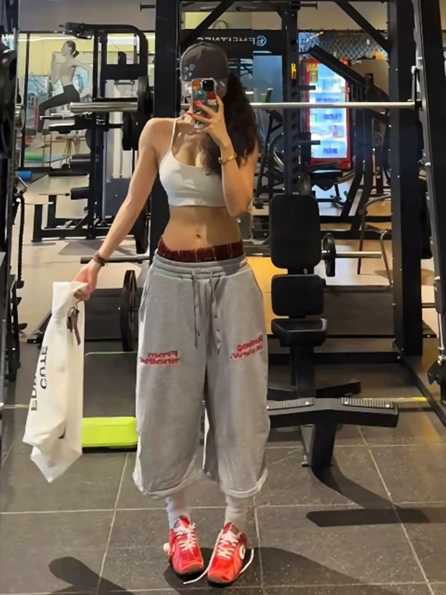 반바지 트렌디 사람들 주 남녀 여름 루즈핏 조수 브랜드 캐주얼 운동 7 점 바지 ins 트렌디 외출용 반바지 커플 상세 이미지 11