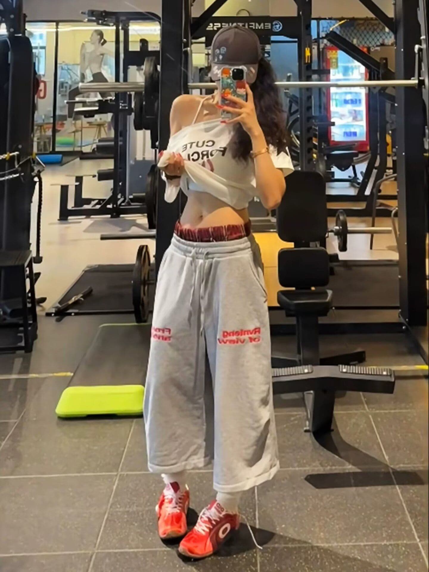 반바지 트렌디 사람들 주 남녀 여름 루즈핏 조수 브랜드 캐주얼 운동 7 점 바지 ins 트렌디 외출용 반바지 커플 상세 이미지 12