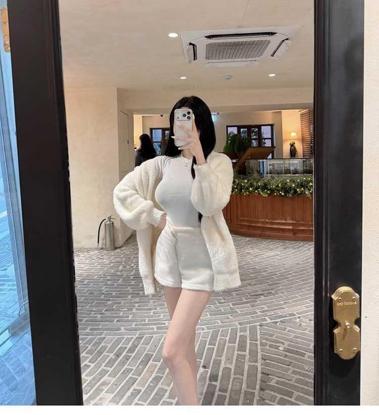한국 동대문 새로운 품격 다용도 얇은 스타일 마이크로 ~을 통해 라운드 넥 디스플레이 몸 타이트 긴팔 기본 셔츠 티셔츠 여성 상세 이미지 9