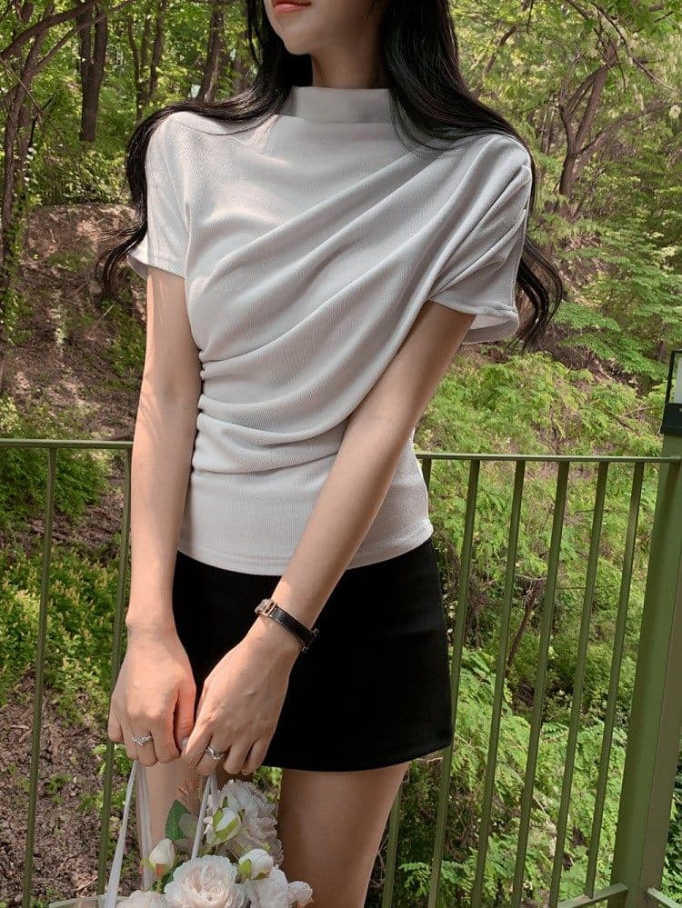 한국 동대문 봄 여름 새로운 품격 하이웨이스트 몸매 가꾸기 한 마디 슬림해 보이는 노출 방지 다용도 캐주얼 짧은 바지 여성 상세 이미지 16