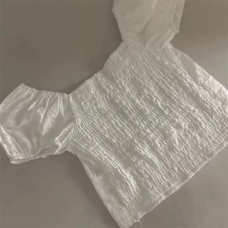 한국 동대문 새로운 품격 광장 칼라 몸매 가꾸기 주름 쇼트 스타일 디스플레이 몸 다용도 자카드 타이트 반팔 티셔츠 상세 이미지 12