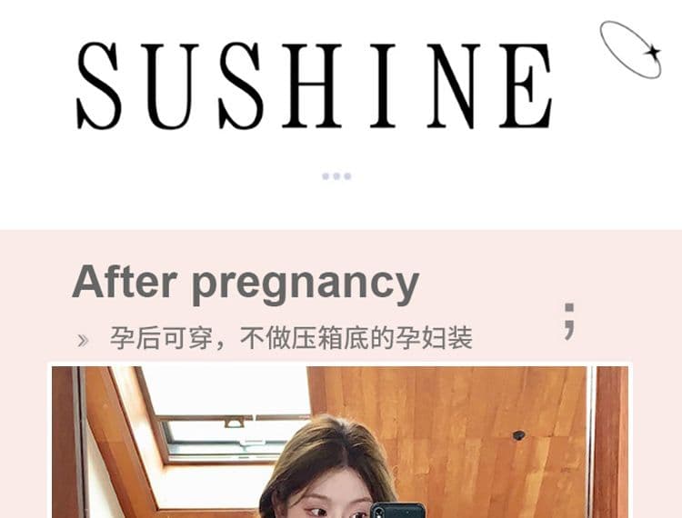 재고 있음 임산부 여름 드레스 연령 감소 아기 칼라 드레스 상세 이미지 7