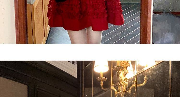 재고 있음 임산부 여름 드레스 연령 감소 아기 칼라 드레스 상세 이미지 23