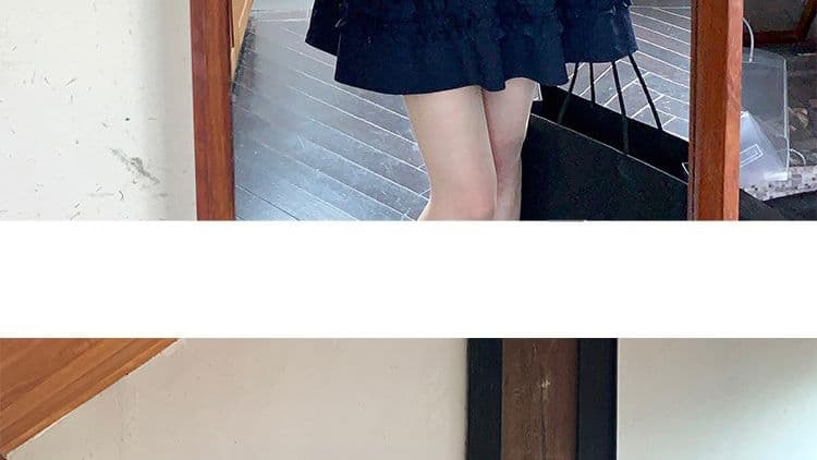 재고 있음 임산부 여름 드레스 연령 감소 아기 칼라 드레스 상세 이미지 44