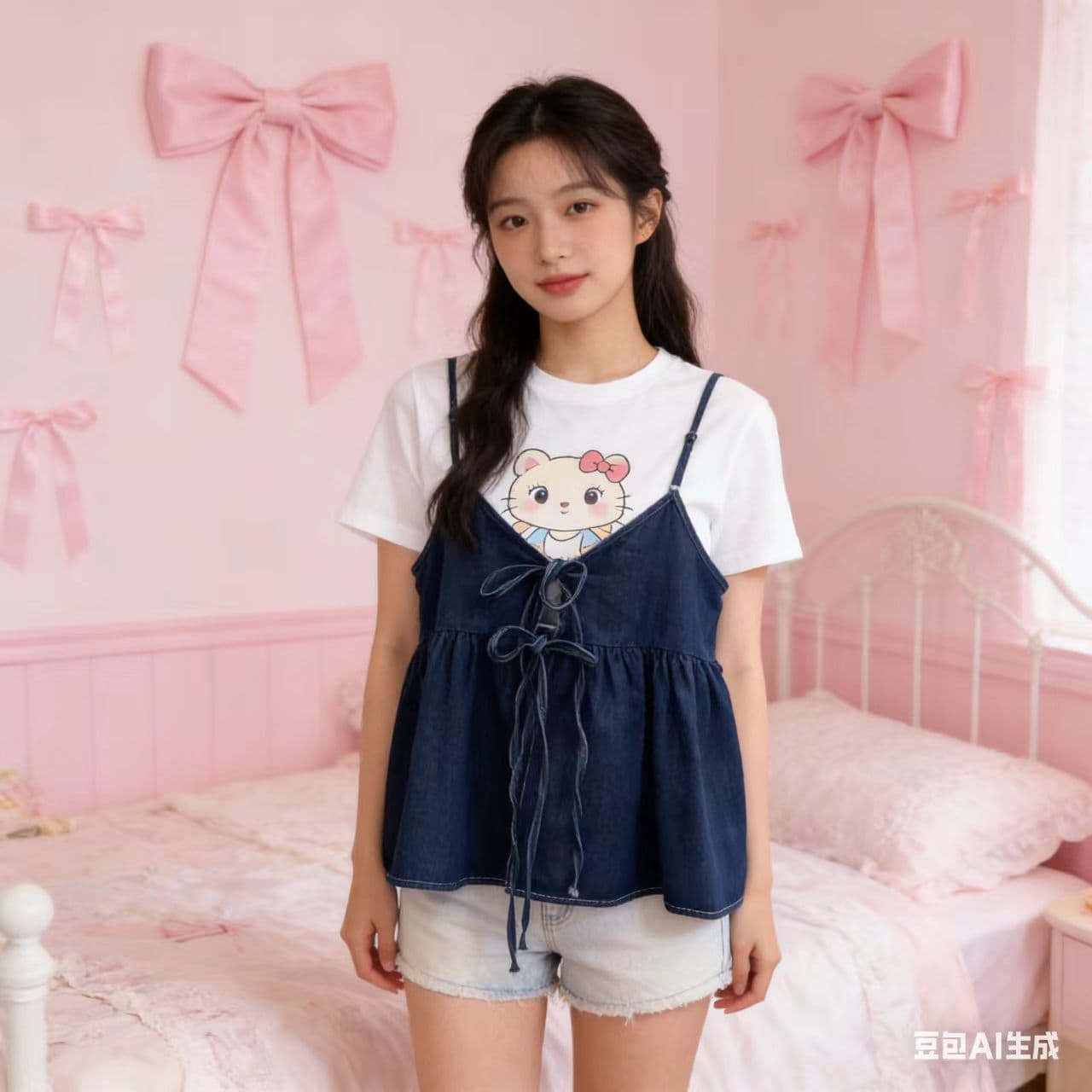 작은 건조한 홈 한국 동대문 정통 hiptique 새로운 캐미솔 상세 이미지 4
