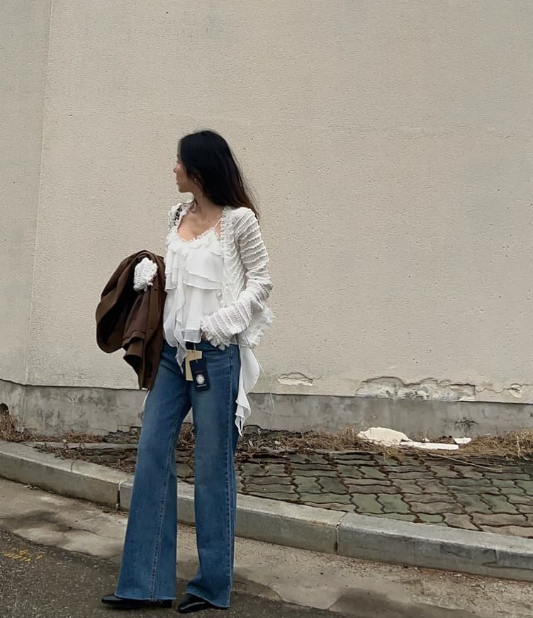 재고 있음 슈퍼 아름다움 레이스 불규칙 슬립 수준 조끼 단색 연꽃 잎 레이스 연령 감소 슬림해 보이는 캐미솔 상세 이미지 21