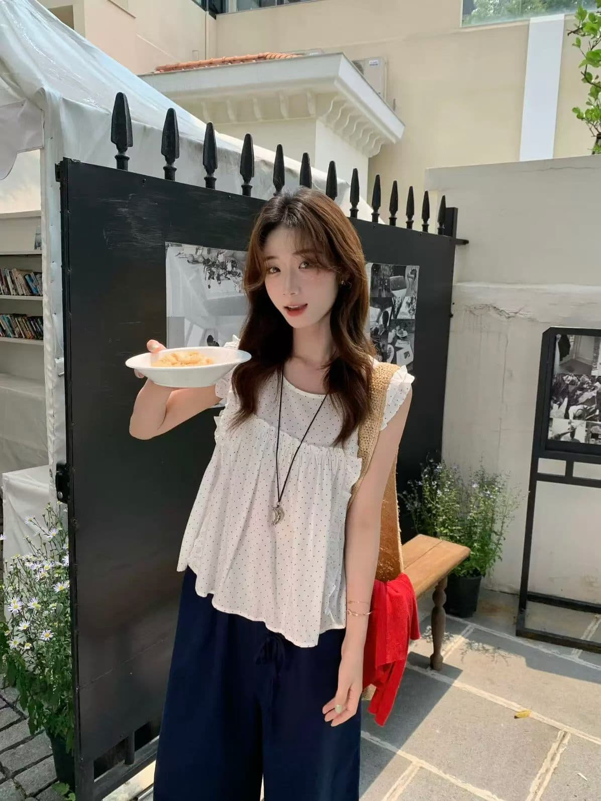 2026 한 부서 미니멀리즘 프릴 맨위 이미지 3