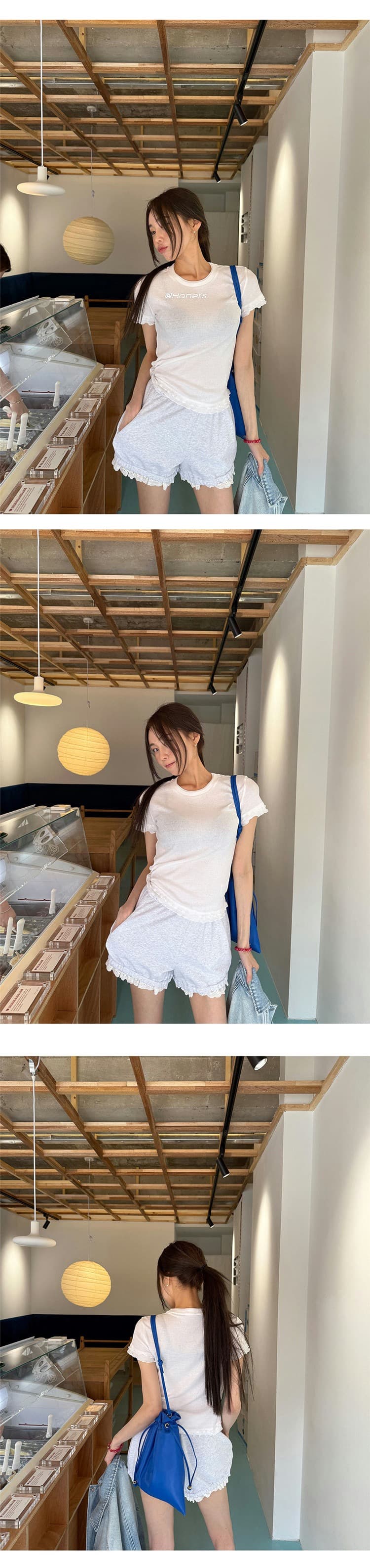 한국 스타일 새로운 워크웨어 바람 카우보이 바깥 세트 여성 의류 폴로 칼라 루즈핏 슬림해 보이는 쇼트 스타일 데님 재킷 상세 이미지 8