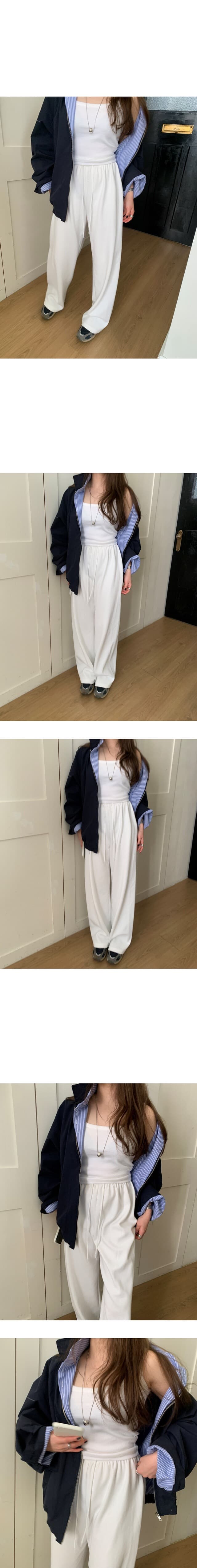재고 있음 한 부서 패션 스트라이프 패치워크 폴로 칼라 오픈 가디건 재킷 재킷 가을 맨위 상세 이미지 2