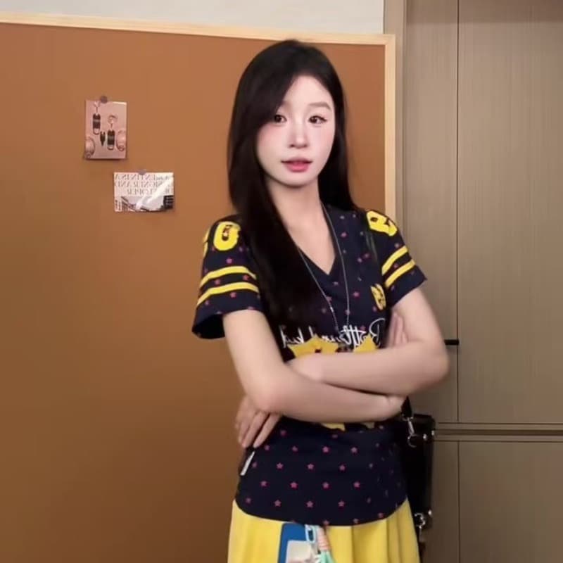 정가 원본 솜씨 40 오스트리아 세대 서울 210 그램 순면 반팔 티셔츠 여성 이미지 2