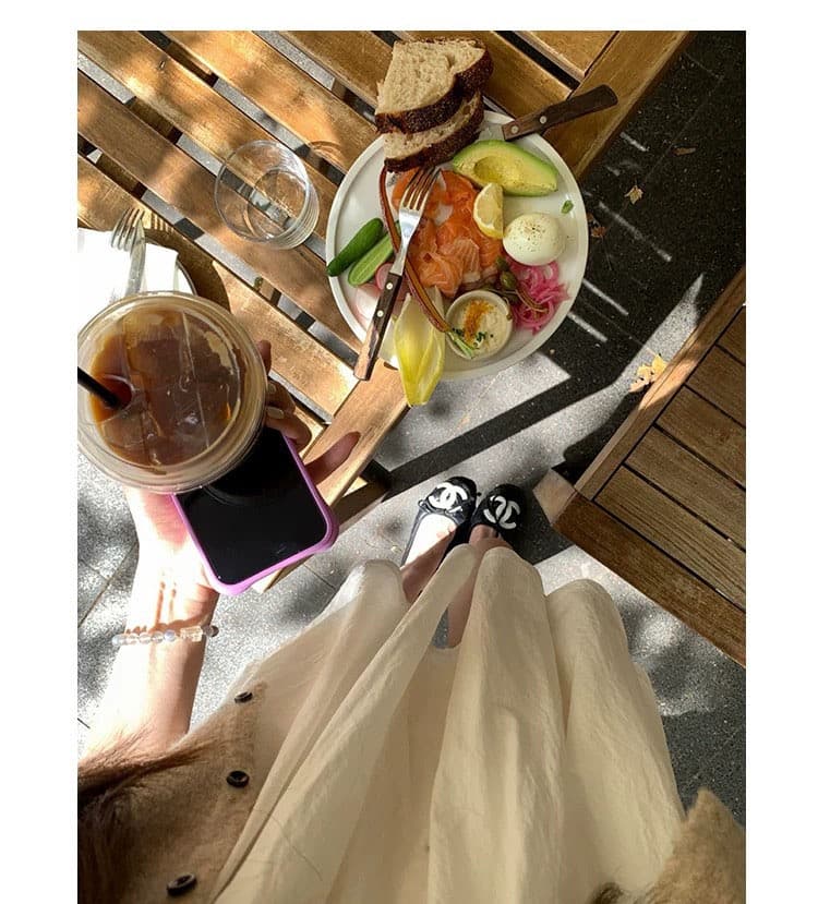 천 금빛 바람 베이비 칼라 민소매 조끼 여성 드레스 디자인 센스 보라색 루즈핏 슬림해 보이는 품격 여름 짧은 치마 상세 이미지 5