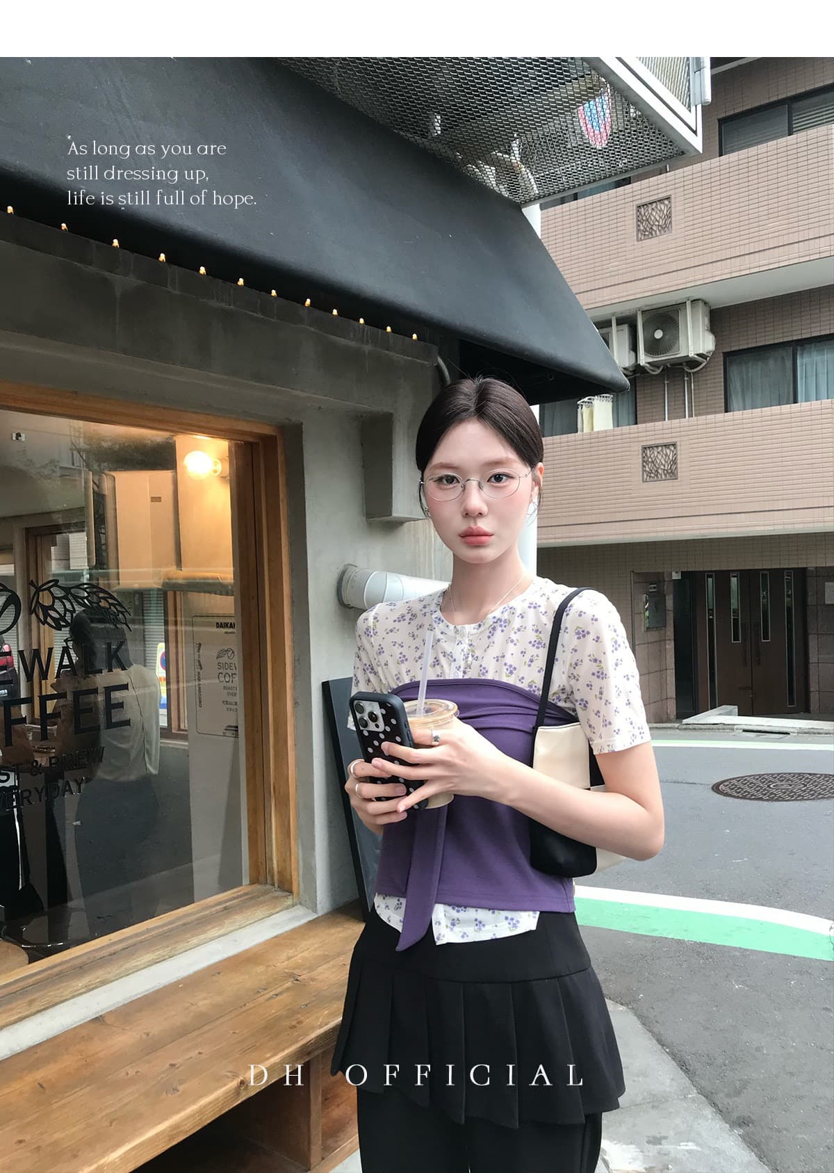 한 부서 작은 원 칼라 인사이드 가져 가라. 스택 착용 단색 스트랩 튜브탑 사실 두 조각 티셔츠 여성 여름 착용 잡아라. 의류 투피스 세트 상세 이미지 8